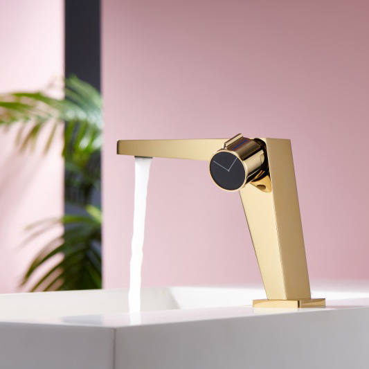 Kaiping Youjia Bathroom Basin Hot and Cold Faucet Copper Simple Fashion Basin Faucet Splash-proof 31777