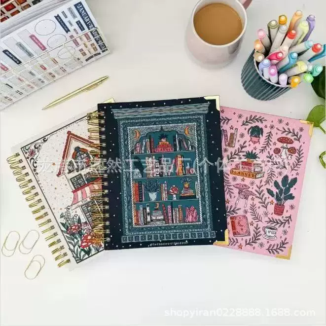 Новый ReadingPlanner для любителей книг план чтения, блокнот