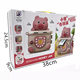 Children's cartoon piggy bank toy simulation cool light music saving toy gift box one-piece delivery cross-border