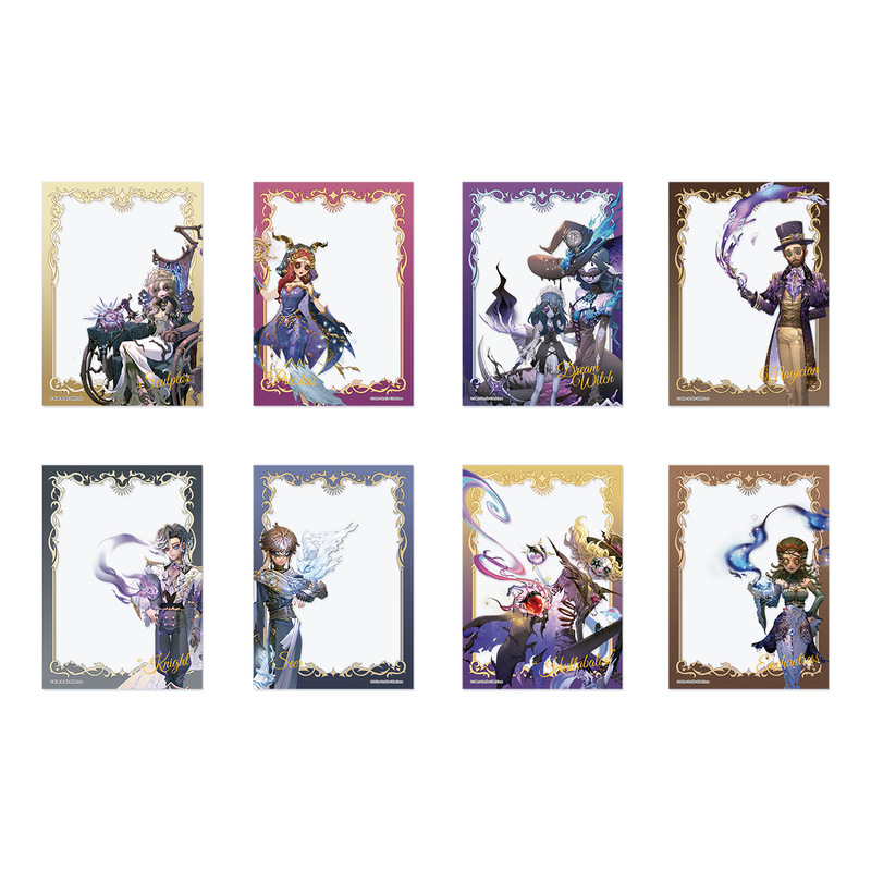 正規品 第五人格 マジックファントムシリーズ バッジ 透明カード ブラインドボックス 偽ポラロイド アクリル色紙|undefined