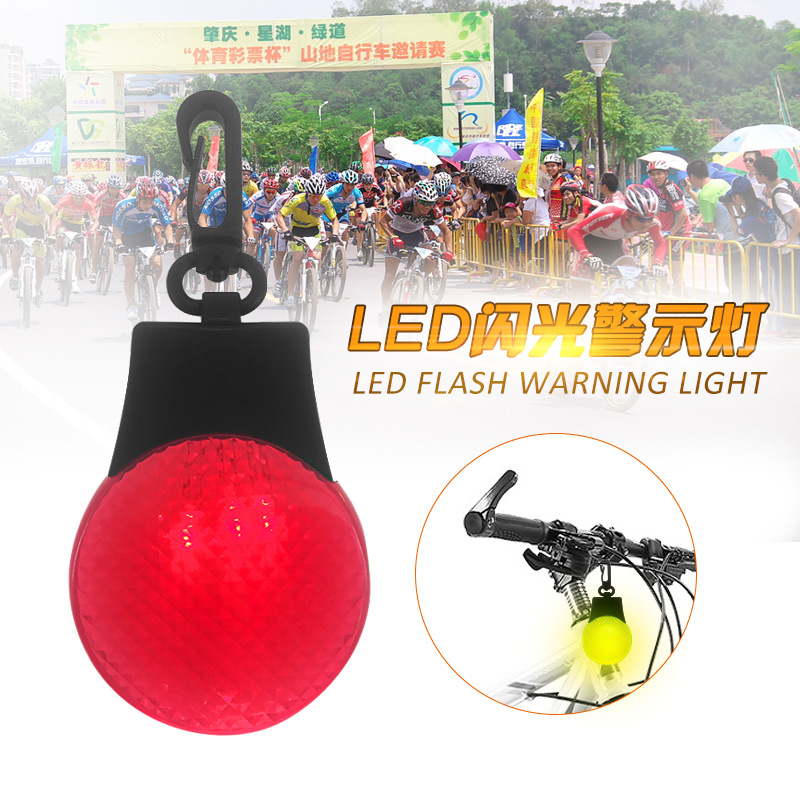Outdoor Led Warning Light, Reflective Lighting Warning Light for Cycling and Mountaineering, Led Reflective Pendant Backpack Light