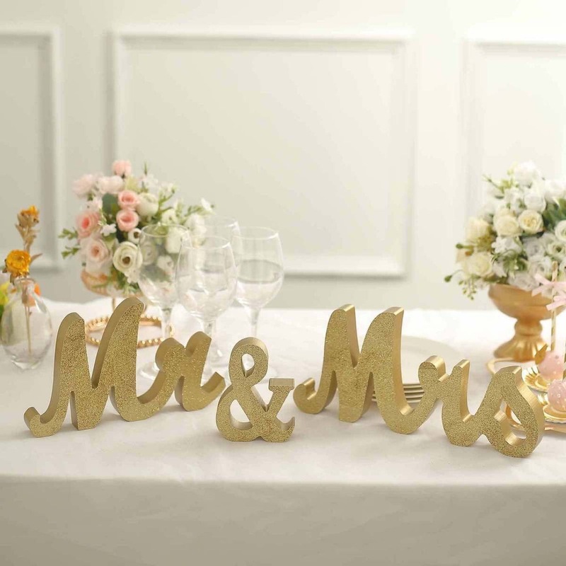 mr&mrs木质摆件  派对婚庆婚礼签到装饰英文字母拍摄道具|undefined