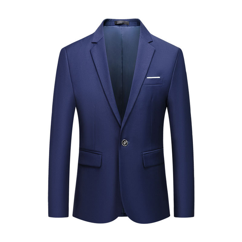 Suit Men's Korean Style Groom and Best Man Wedding Jacket Men's Tops Slim Casual Large Size Suit Professional Workwear Men Suit Men's Korean Style Groom and Best Man Wedding Jacket Men's Tops Slim Casual Large Size Suit Professional Workwear Men
