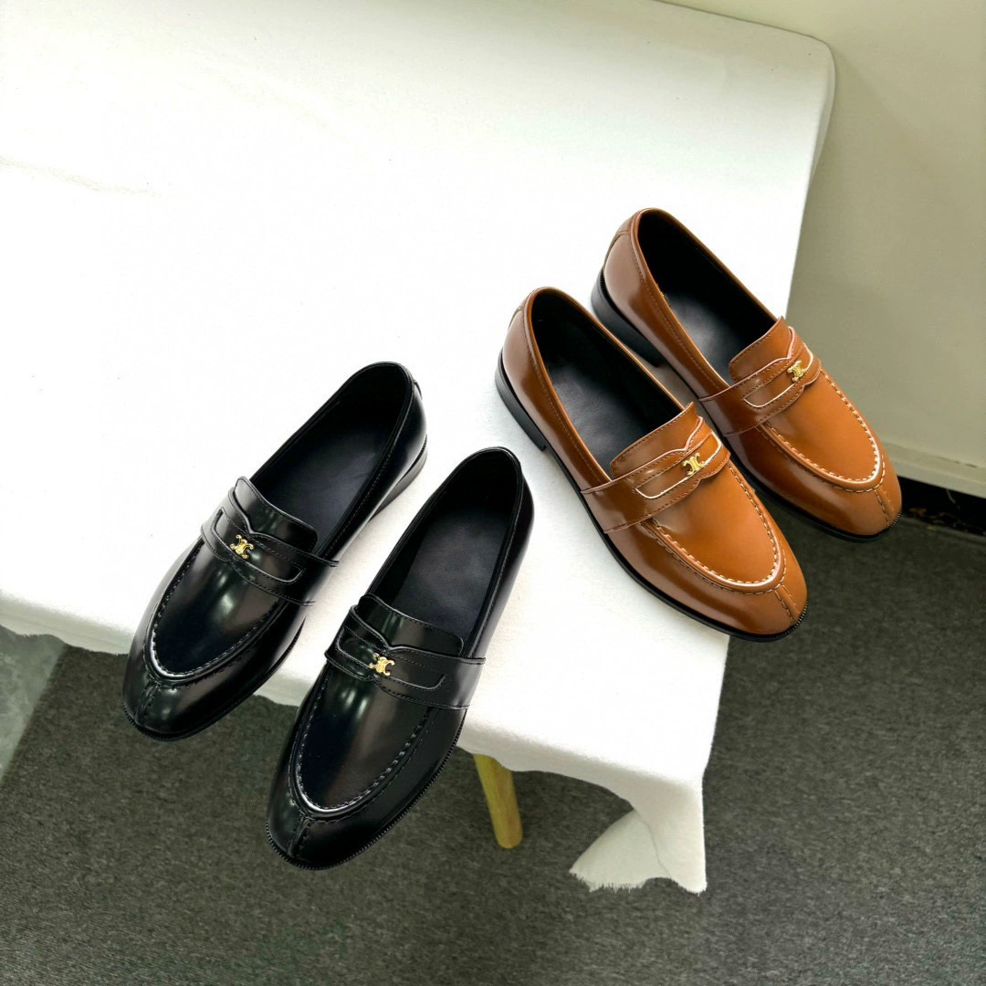 2025 весна и лето внешняя торговля ниша Lefu обувь бобовая обувь