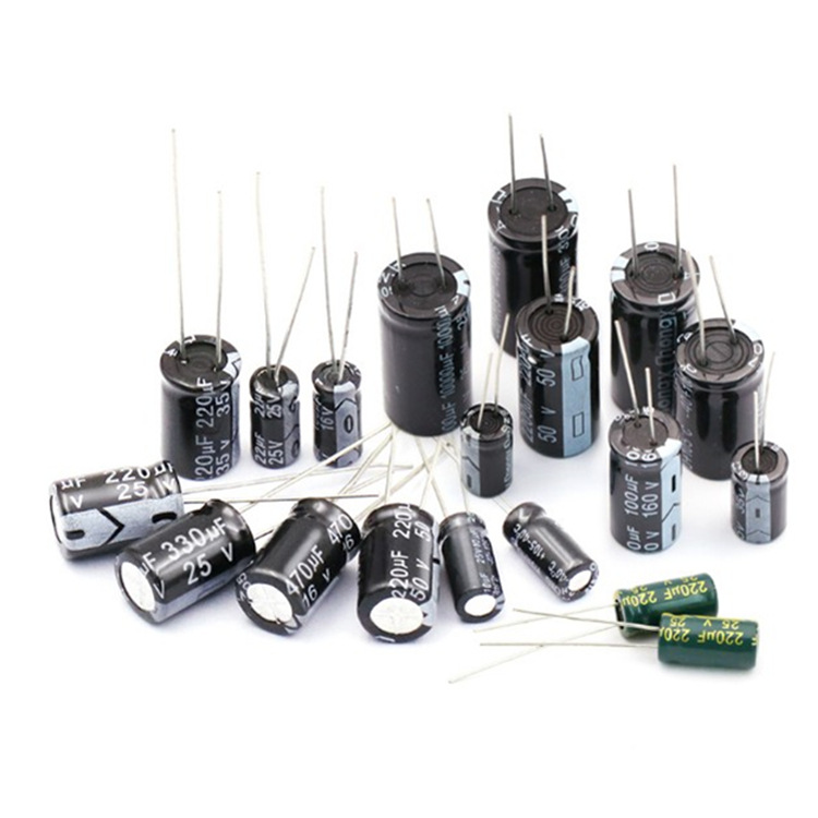 直插铝电解电容器10V 16V 47u 220/330uf/470/1000u 2200uf