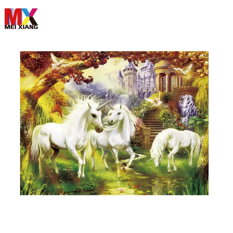 厂家直销3D明信片印刷，5D立体画 变图3D明信片，光栅3D明信片