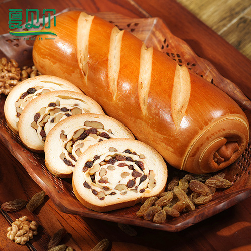 Xinjiang Summer Bell Rye Grain Loaf 500g/strip Coarse Grain Breakfast Russian Bread Slices for Delivery