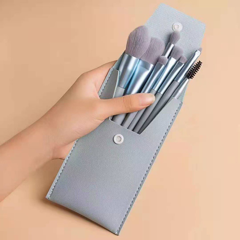 Simple Style Artificial Fiber Aluminum Tube Makeup Tool Sets 1 Set display picture 5