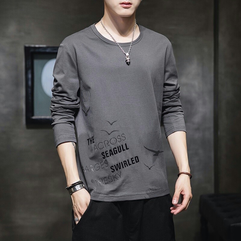 Work Site Work Auto Repair Clothes Men's Long-sleeved Base Shirt Dirt-resistant Wear-resistant T-shirt Men's 9.9 Men's Autumn Clothes Work Site Work Auto Repair Clothes Men's Long-sleeved Base Shirt Dirt-resistant Wear-resistant T-shirt Men's 9.9 Men's Autumn Clothes
