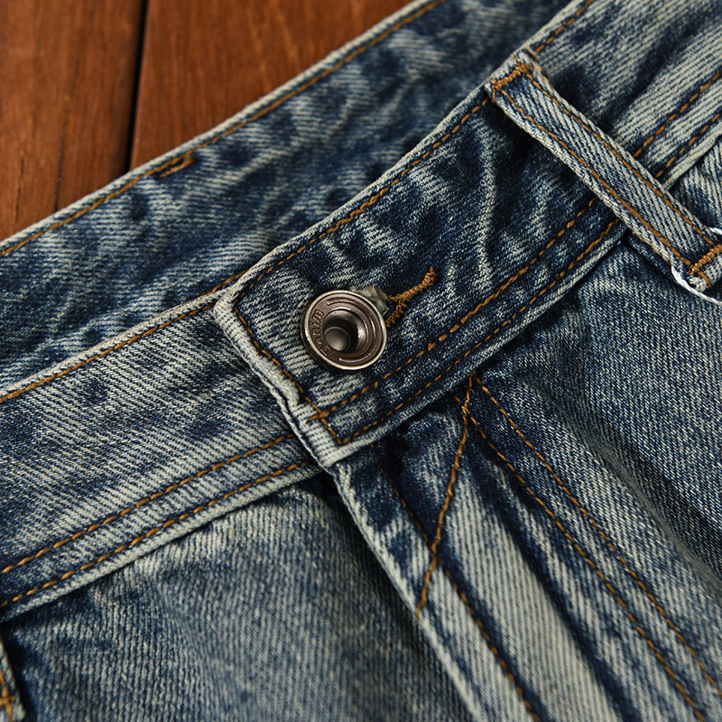 1016 jeans casual da uomo per una sostituzione dei capelli_voghion.com