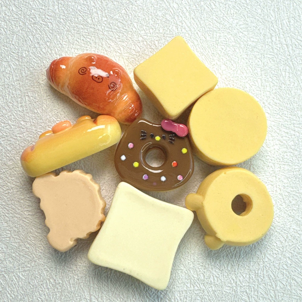 Simulation Superman cat baking cake diy cream glue hairpin head rope pendant ornament shoe buckle resin accessories batch