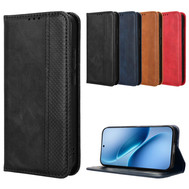 Suitable for Vivo Iqoo Z11 Turbo Mobile Phone Case Iqoo 15R 5g Mobile Phone Leather Case Magnetic Flip Cover with Card Slot Suitable for Vivo Iqoo Z11 Turbo Mobile Phone Case Iqoo 15R 5g Mobile Phone Leather Case Magnetic Flip Cover with Card Slot
