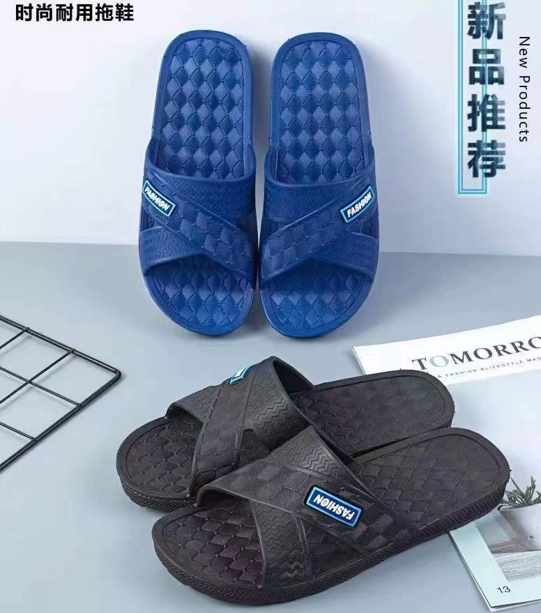 Прямое одобрение с фабрики Wu Sichuan, 23, новые летние мужские домашние шлепанцы для отелей, нескользящая износостойкая одежда для дома и улицы