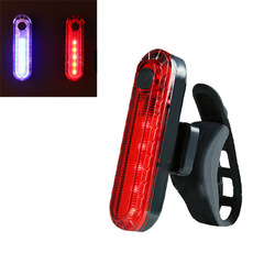 Ambusher's new bicycle taillight outdoor riding USB charging COB high-bright warning light riding accessories