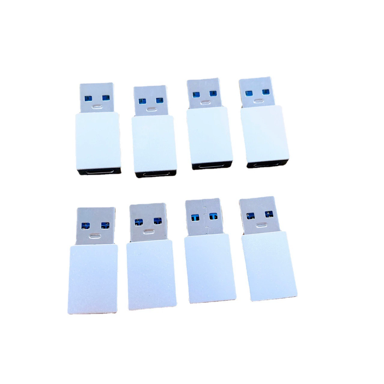 Type-C переходник (гнездо) на USB3.0 (штекер) для зарядки и передачи данных, вращающийся, для подключения к ноутбуку