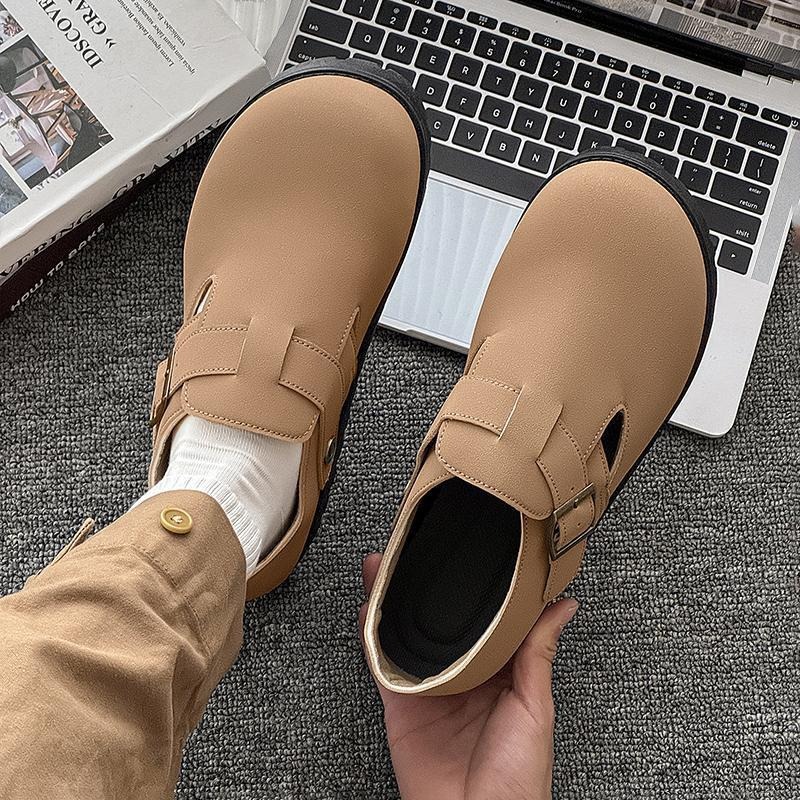 Zapatos de hombre de la marca de moda, zapatos de verano de los hombres, nuevos estilos explosivos, suelas suaves, pies no cansados, zapatos de guisantes, zapatillas