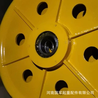 非标热轧滑轮 双幅板热轧滑轮来图厂家生产直供 吊钩滑车卷扬机港