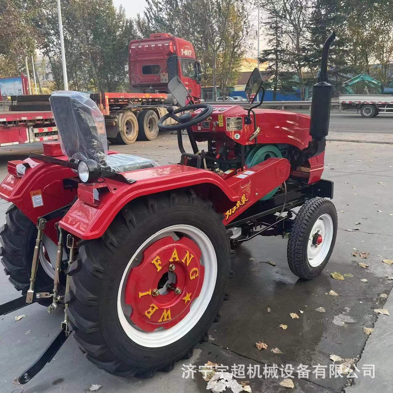 小型拖拉机20马力农用四驱拖拉机 田园管理机微耕机柴油发动机