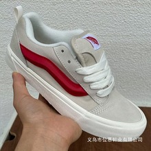 万斯纯原KnuSkool胖胖面包休闲鞋男女通用滑板鞋潮流百搭万斯面包