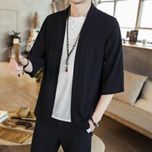 G 34974 Chinese Style Loose Linen Shirt �ŷ���ɳ��� �羳��