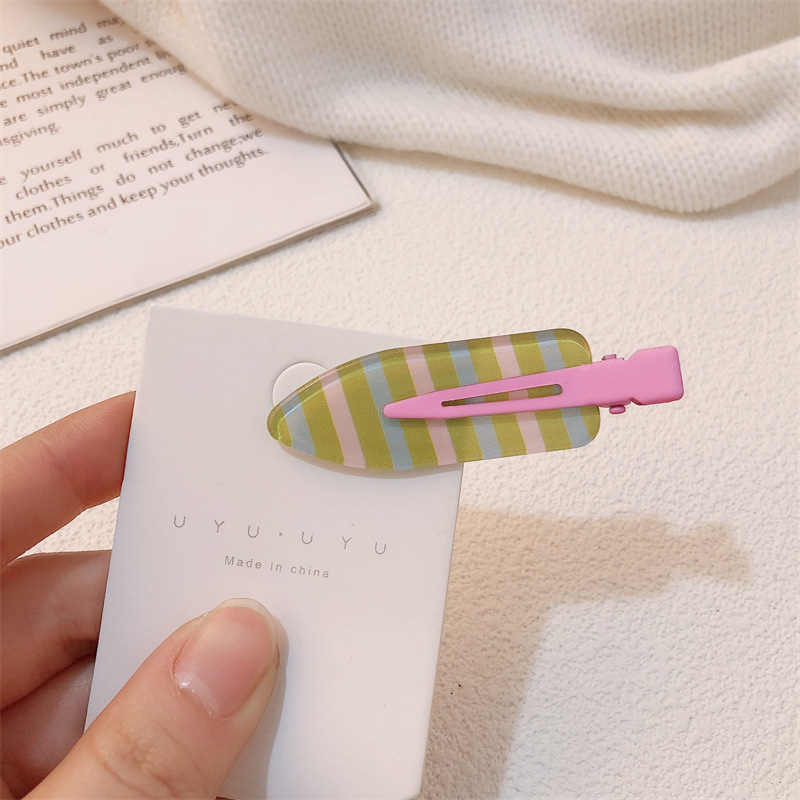 Un par de impresión de arco para niñas pinzas de cabello sin marcas de dibujos animados para mujeres adorables pinzas de cabello para el cabello de bordas rotas image 20