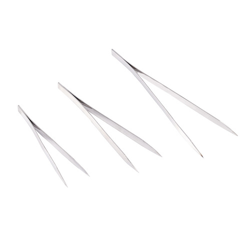 Stainless steel tweezers welding clip 6 inches 8 inches 10 inches pointed low heat conduction AA clip gold tools jewelry equipment