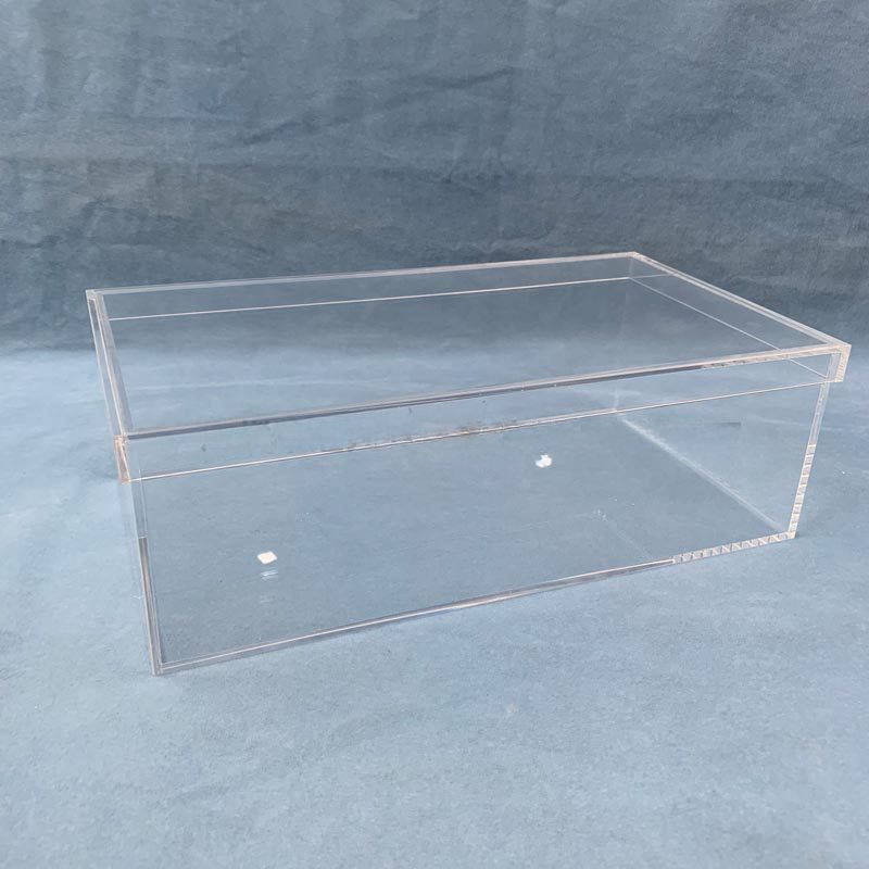 透明亚克力鞋盒 有机玻璃收纳盒定制 DIY衣物袜子储物盒