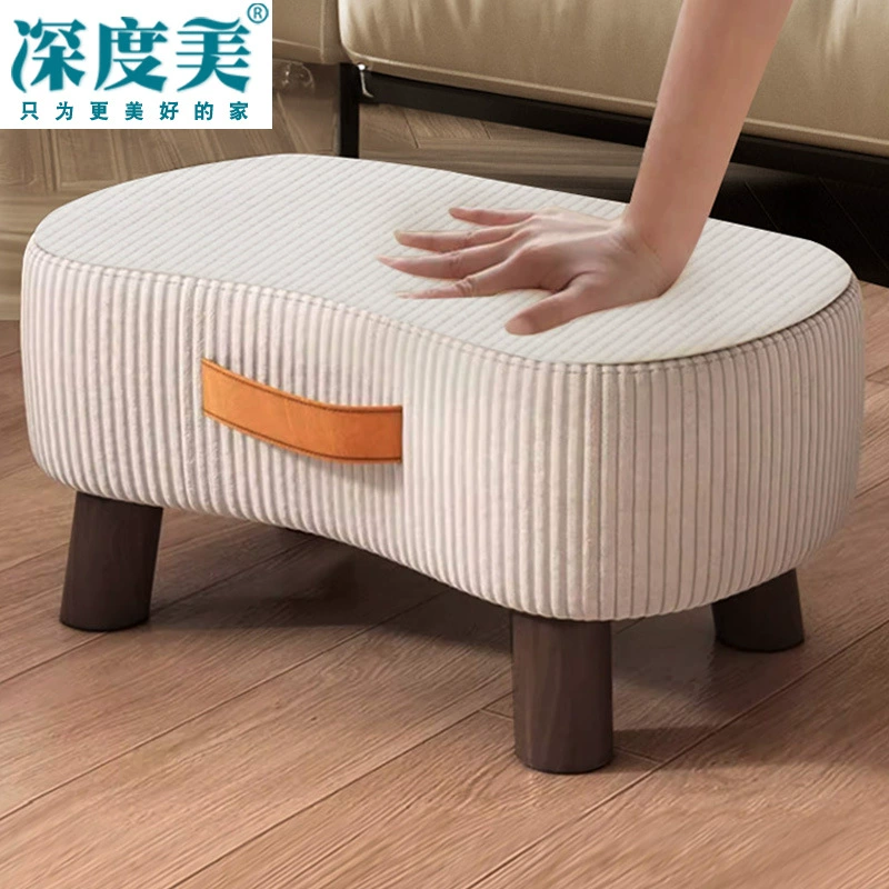 Небольшой табурет простой табурет для смены обуви гостиная диван ноги табурет чайный столик маленький низкий табурет мягкий сумка