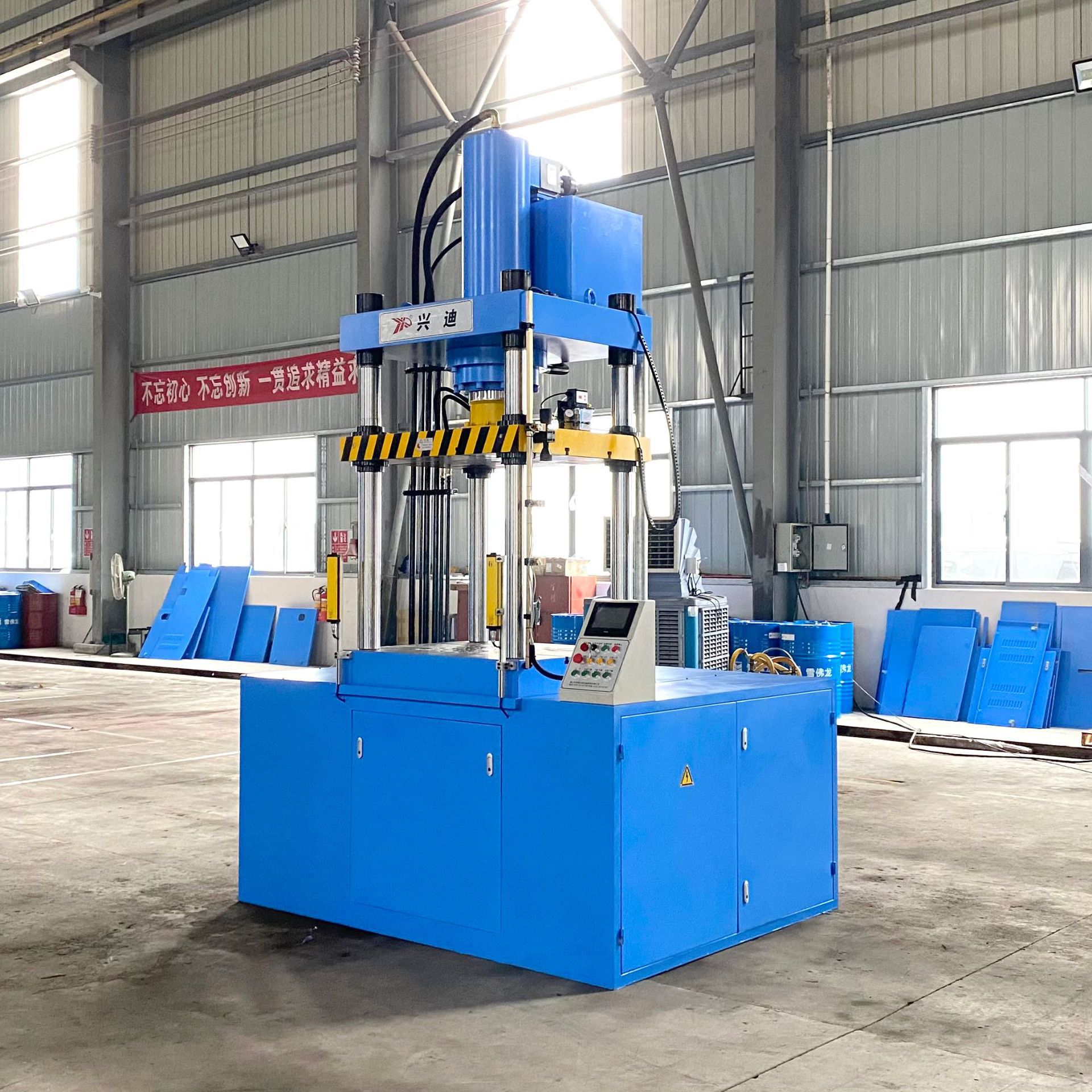 三梁四柱油压机薄壁容器专业液压机不锈钢制品液压成形设备厂家