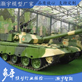 大型坦克模型厂家1：1仿真99A式主战坦克模型动态可开炮按需定制