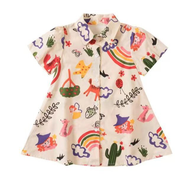 Summer cartoon shirt