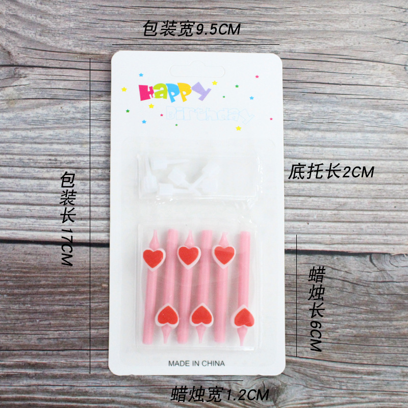 Vela de cumpleaños de dibujos animados al por mayor popular fiesta de flores oso dinosaurio donut cara sonriente vela de pastel para niños