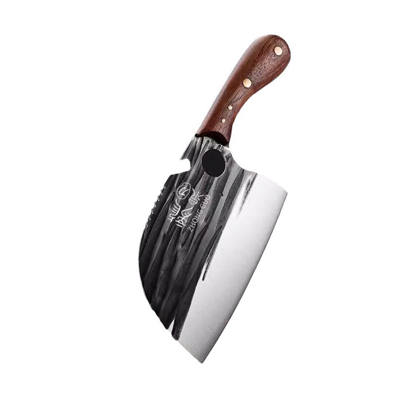 Cuchillo de cocina Longquan cortador doméstico de doble propósito, cuchillo de corte de hueso afilado ultra rápido, un cuchillo de corte de corte de Longquan