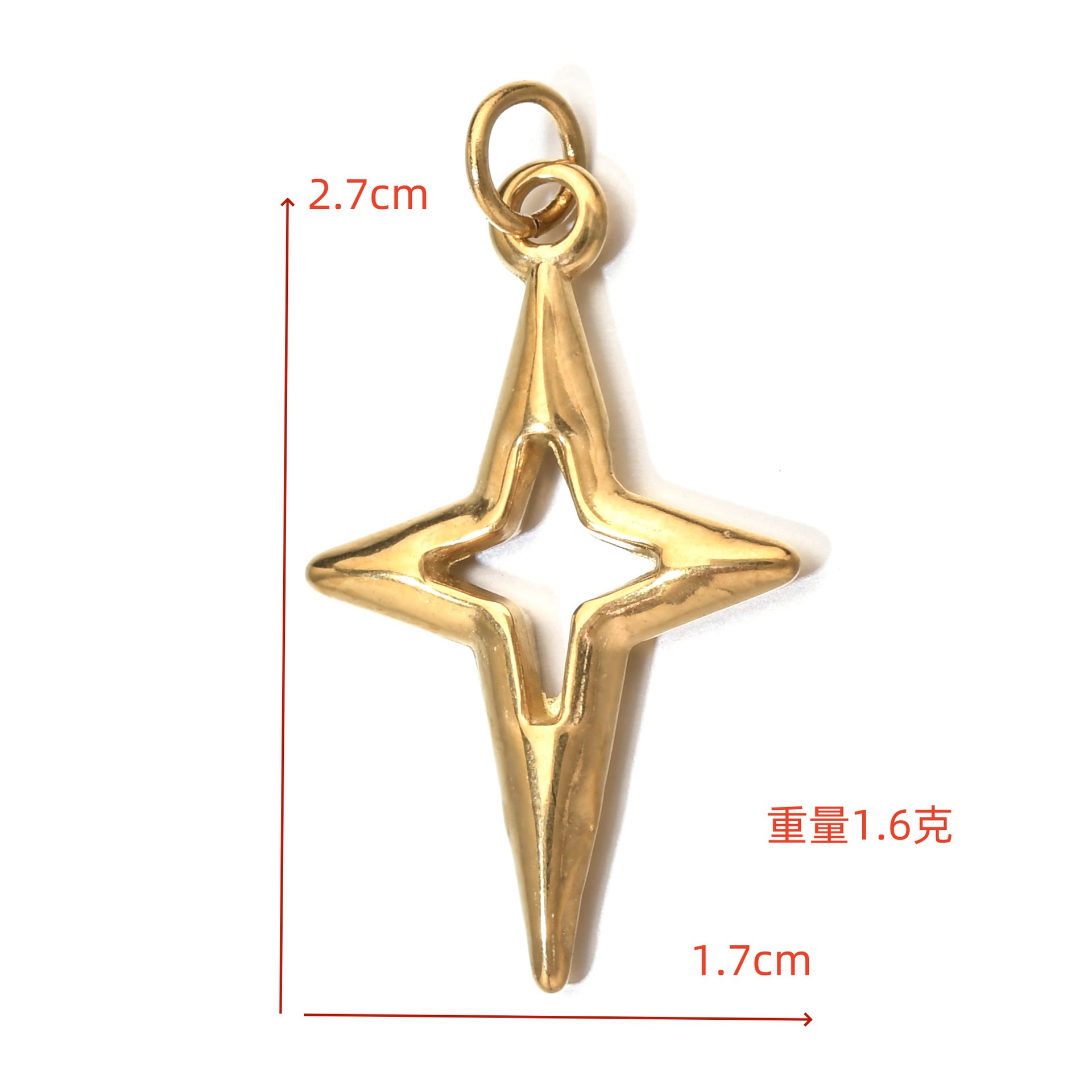 6g Weight None Bag Accessories Type Pendant Jewelry Making Type DIY Ornament Accessories Classification 1 Piece Quantity 304 Stainless Steel Material Geometric Pattern All Seasons Season Asymmetrical, Plating Design Retro Style 1 Piece 304 Stainless Steel Geometric Pendant 4