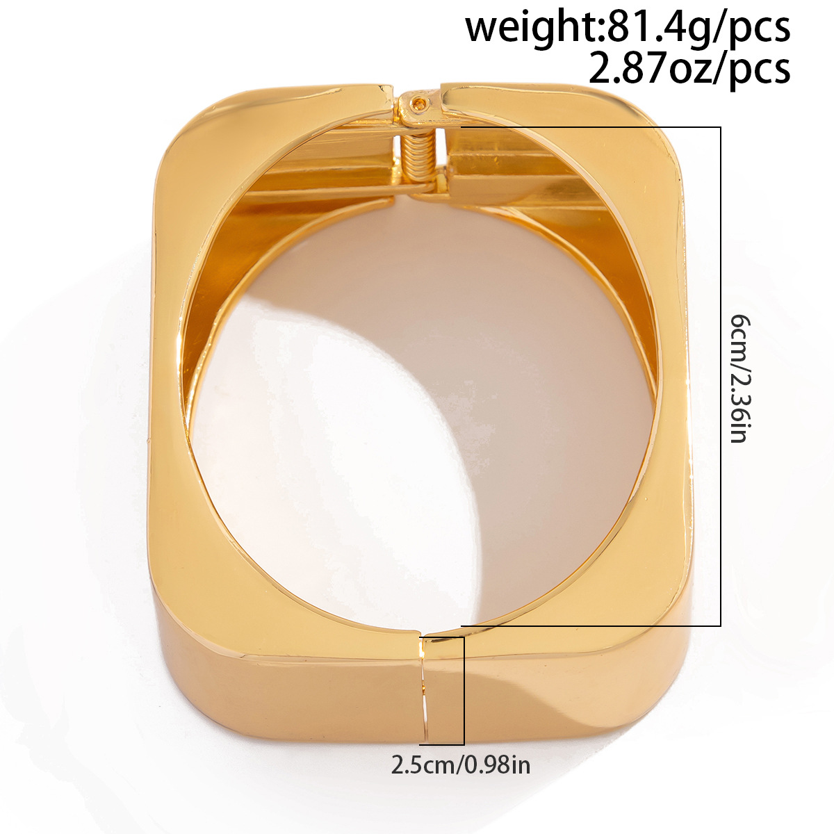 Golden bracelet, 2635 carat
