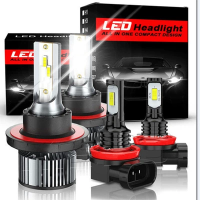 Ön faralar — Low Beam Modified Headlights - f3-1860-h13-2-pieces-fog-lamp-h11-2-pieces