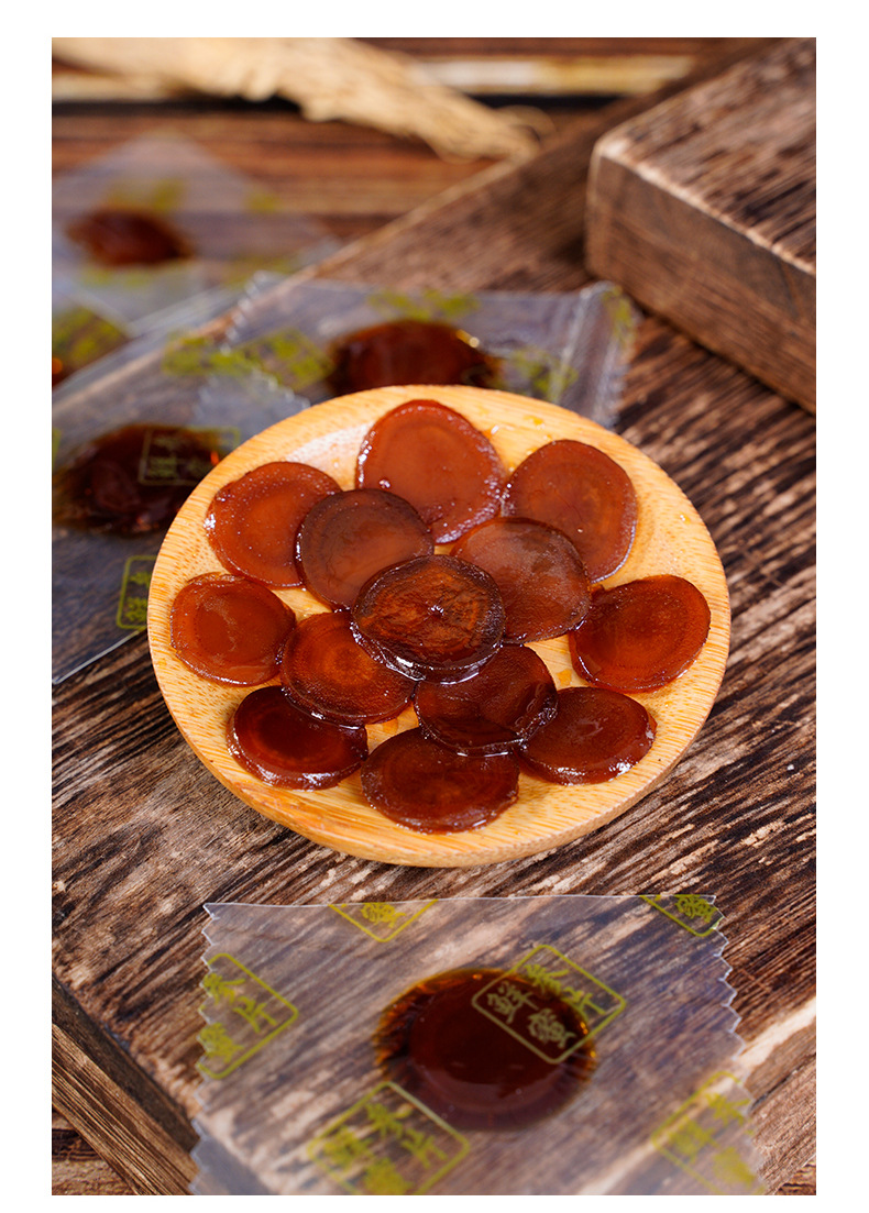 Fresh Ginseng Honey Slices 25g Ready to Eat Changbai Mountain Ren Shen Mi Pian specifications