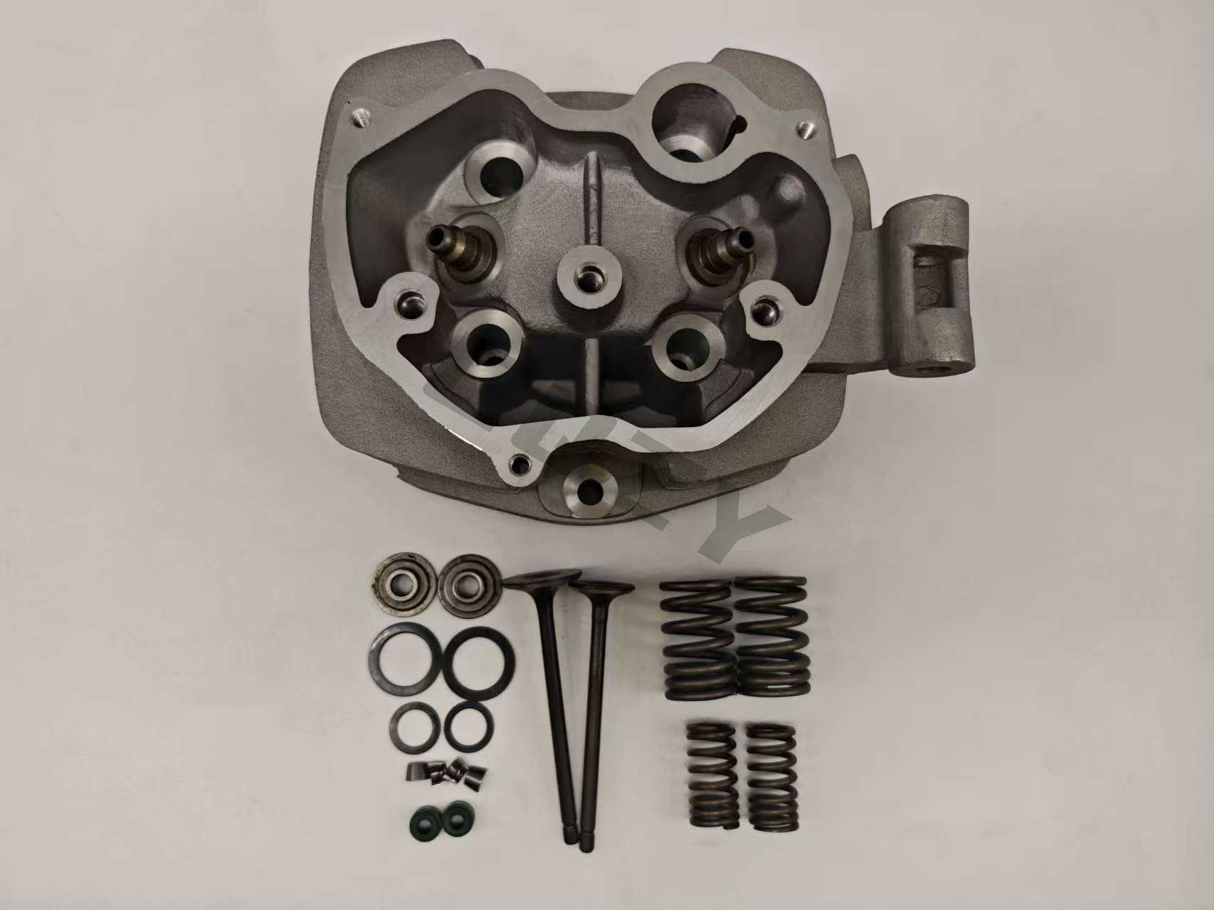 Motorcycle Engine Cylinder Head Suitable for Hon-Da Cg125 125Cc Double-Row Cg125 Cylinder Head Assembly