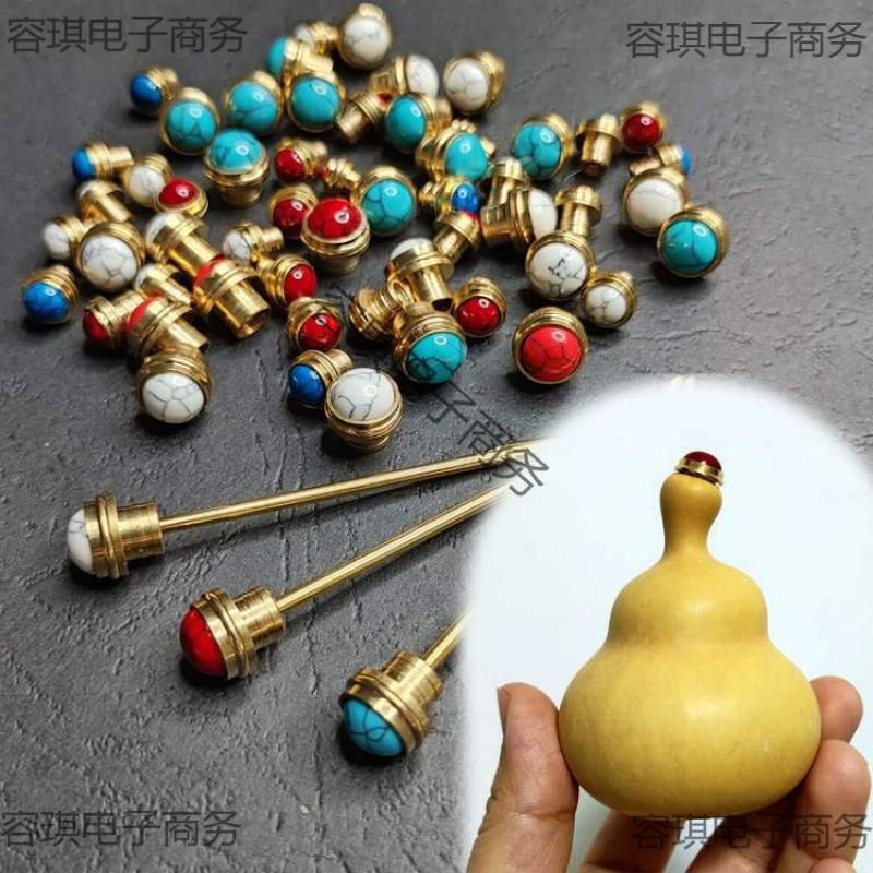 Аксессуары для инкрустации крана тыквы, украшение для рта, пробка для бутылки вина, маленькая крышка, крышка для рта, бутылка для тютюна