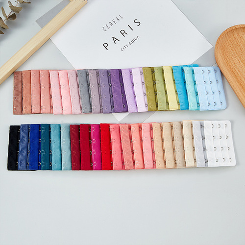 [Full] Wholesale three rows and four buckles/bra extension buckle/bra buckle/underwear extension buckle/adjusting buckle