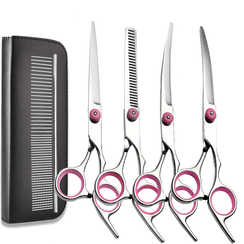 Venta directa de fábrica de tijeras para mascotas Teddy Beauty tijeras para cortar mascotas Juego de recorte de perros