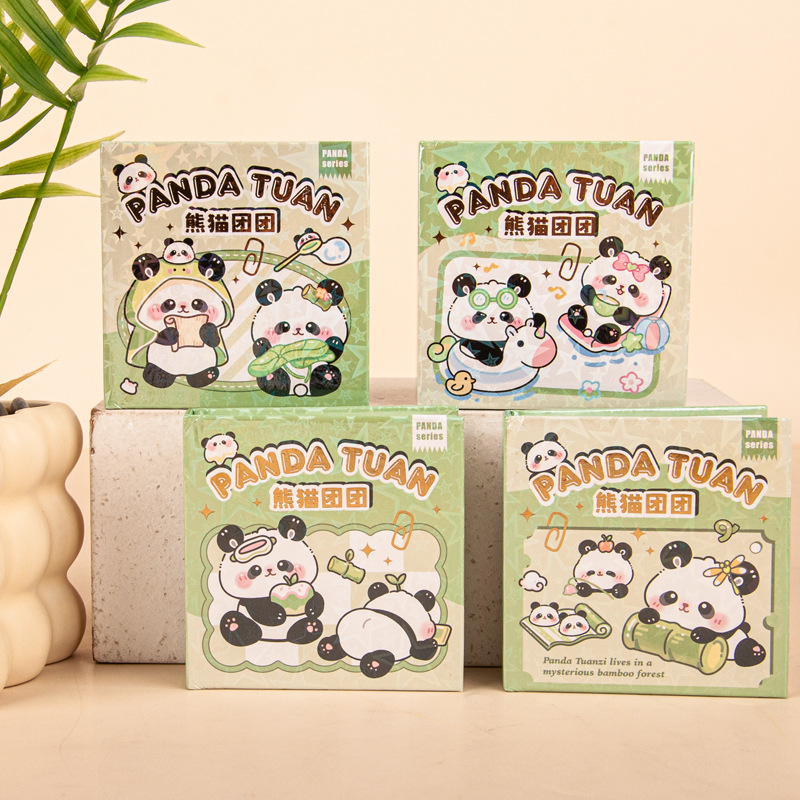 팬더 투안투안 [4색혼합머리]