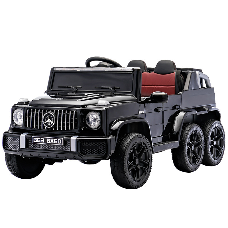 Vehículo eléctrico para niños Mercedes-Benz Big G de cuatro ruedas de control remoto coche todoterreno coche de juguete para adultos de seis ruedas se puede cargar
