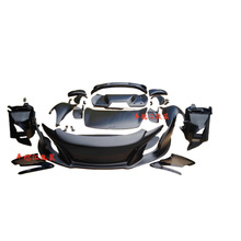 迈凯伦mp4-12c升级改装650S/675LT大包围前杠后杠碳纤维叶子板