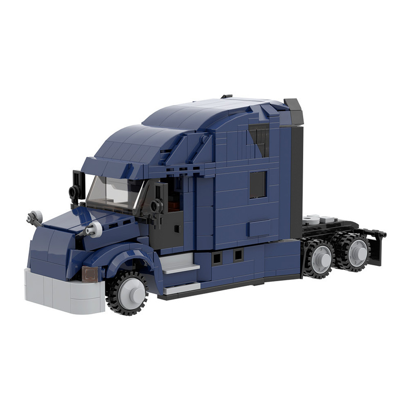 Moc-203076 Freightliner Cascadia Car Building Block Model Small Particle Kidsren's Educational Building Blocks