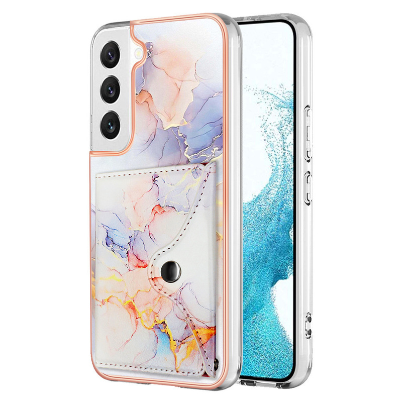 For Samsung S23 Mobile Phone Case A15 Electroplated Marble Pattern Card Case Drop-proof Case S24 Painted Note20 For Samsung S23 Mobile Phone Case A15 Electroplated Marble Pattern Card Case Drop-proof Case S24 Painted Note20