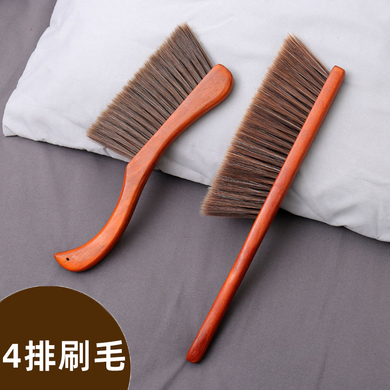 레드 로즈우드 직선 핸들 곡선 핸들 4줄의 머리카락 2줌