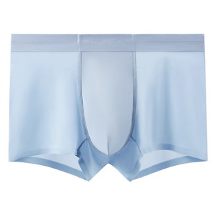 New men's ice silk underwear seamless quick-drying breathable boxer boys' underwear head 5A antibacterial antibacterial live streaming delivery