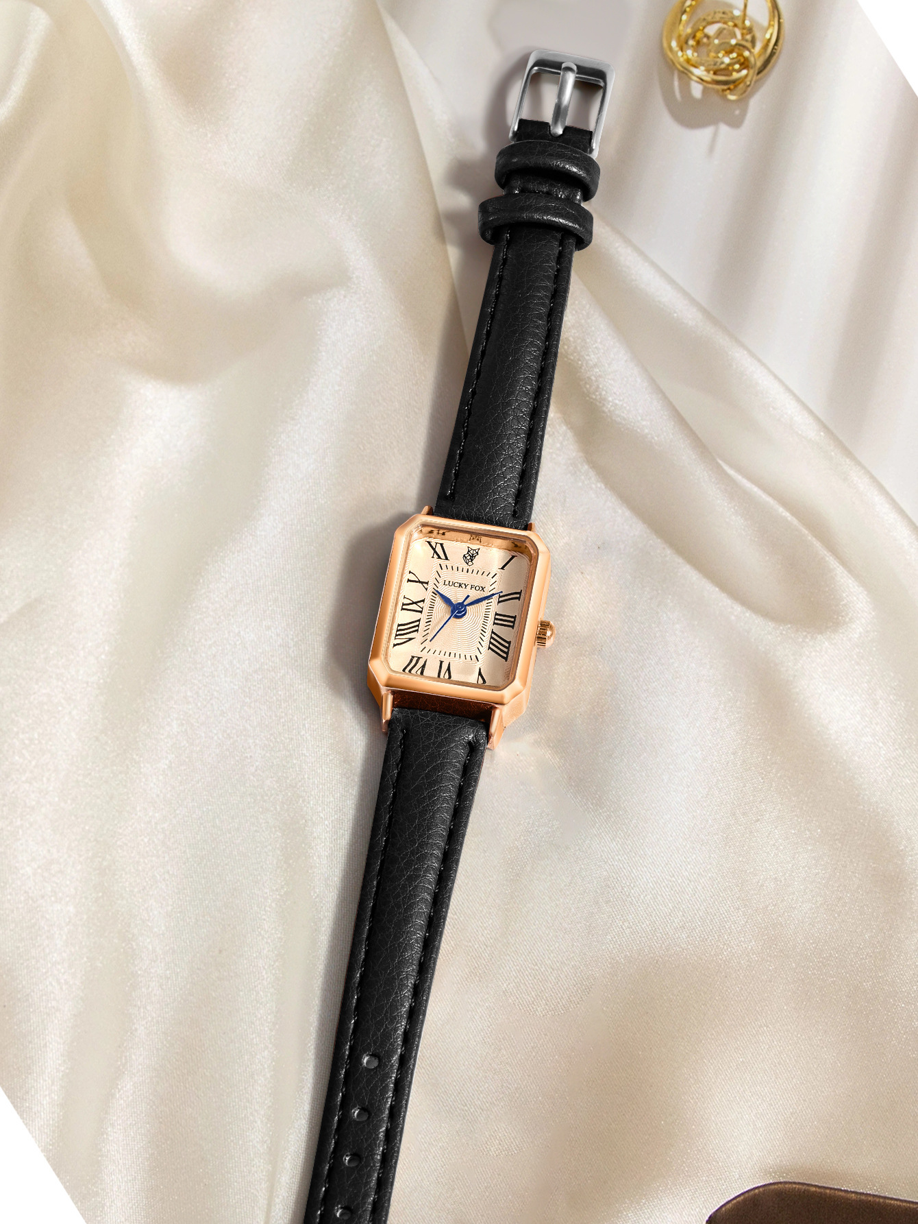 LUCKYFOX retro small dial women's watch new sports small rectangular watch simple daily quartz watch