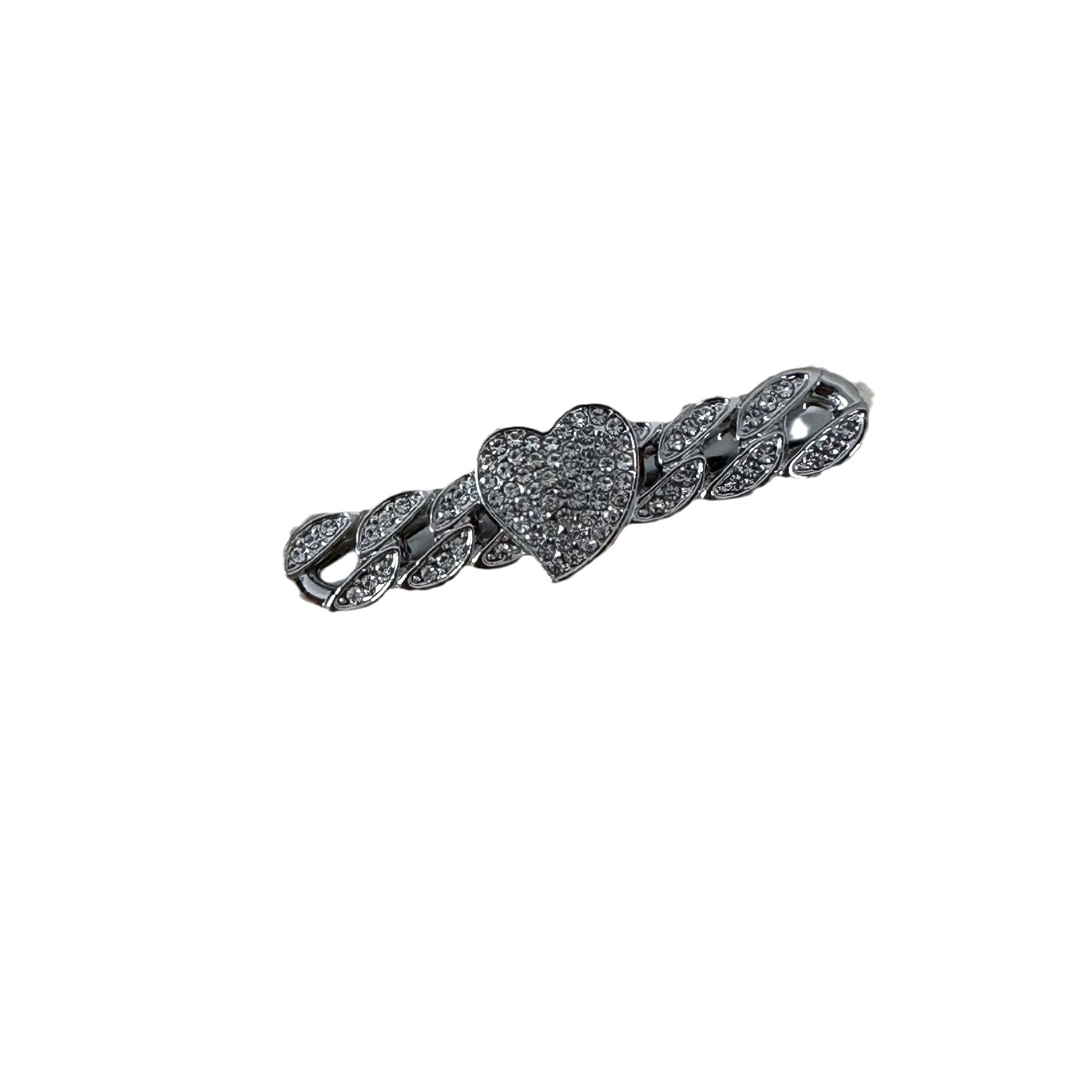 Y2g dolce fresco argento colore flash diamante metallo stella forcina per capelli femminile di alta qualità senso fronte spezzato capelli amore frangia clip accessori per capelli_voghion.com